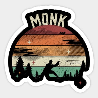 Monk Sticker